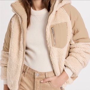 Ba&sh Eva Fleece Jacket size small NWT